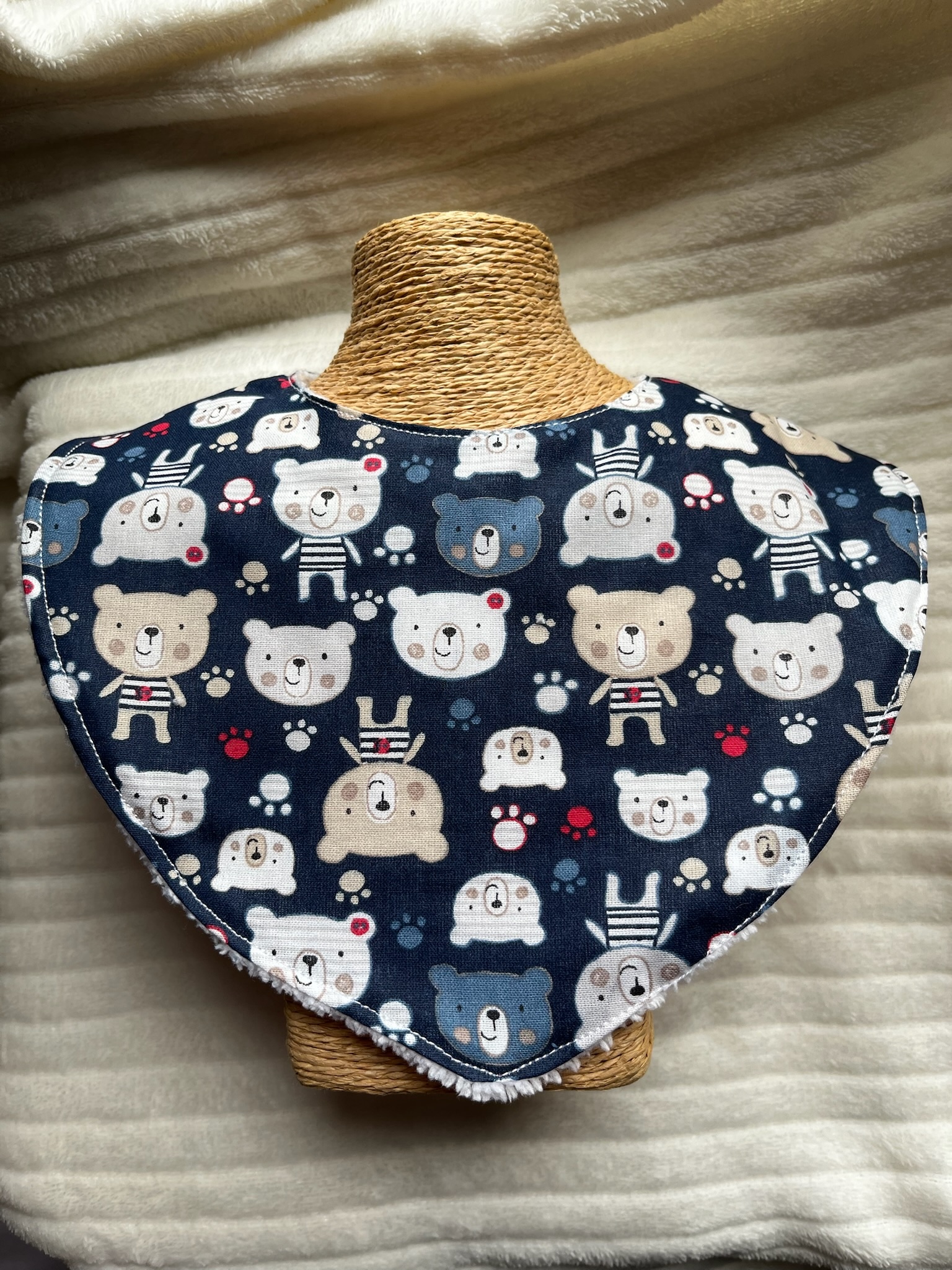 Bavoir Bandana 0-6m – Image 11