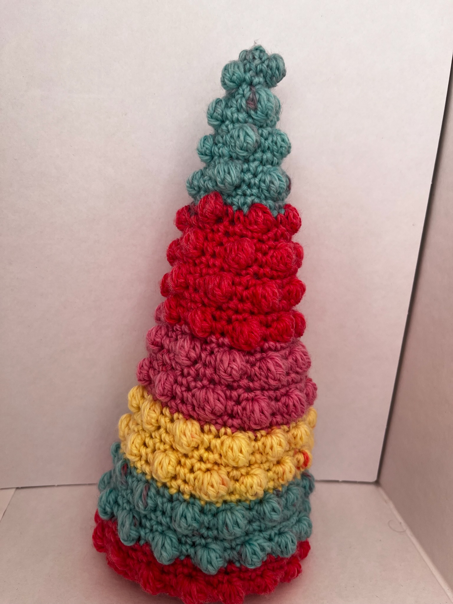 Sapin de Noël crochet 24cm – Image 2